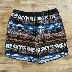 Stance Complex Shorts Notorious B.I.G‎ Biggie Mens Size XXL NY Sky's The Limit